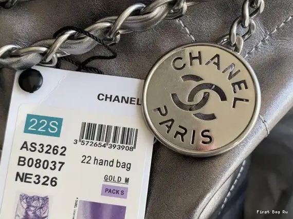 First Bag Ru CHANEL HANDBAG 22 LARGE 0605